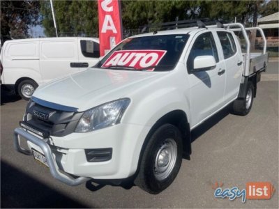2016 Isuzu D-MAX SX High Ride MY15.5 Cab Chassis