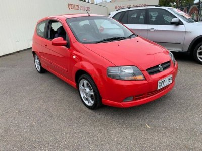 2007 Holden Barina TK MY07 Red 5 Speed Manual H...