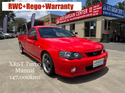 2004 FORD FALCON XR6T