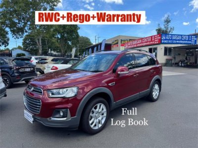 2017 HOLDEN CAPTIVA ACTIVE 7 SEATER