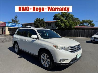 2013 TOYOTA KLUGER ALTITUDE (FWD) 7 SEAT