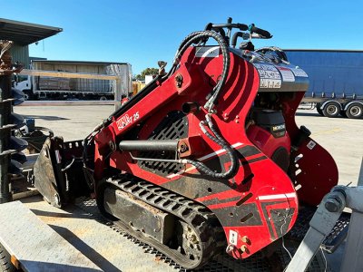 2024 Digger King T25 Mini Track Loader Skid Steer Loader and Super Duty Trailer Rent to Own from 183.70