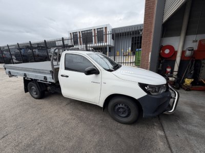 2019 Toyota Hilux Workmate Tray back Ute with Drop Sides Rent to Own from $ 225.50 (subject to T&Cs)