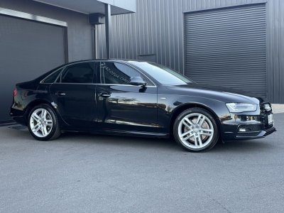 2014 Audi A4 B8 8K MY14 S Line S Tronic Quattro Black 7 Speed Sports Automatic Dual Clutch Sedan