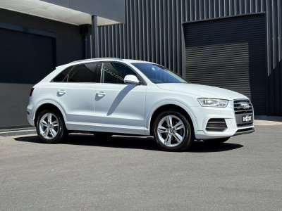 2015 Audi Q3 8U MY15 TFSI S Tronic Quattro Sport White 7 Speed Sports Automatic Dual Clutch Wagon