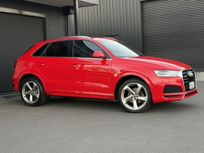 2017 Audi Q3 8U MY17 TFSI S Tronic Quattro Sport Red 7 Speed Sports Automatic Dual Clutch Wagon