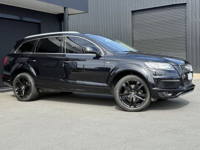 2012 Audi Q7 MY12 TDI Tiptronic Quattro Black 8 Speed Sports Automatic Wagon