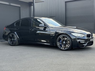 2015 BMW M3 F80 M-DCT Black 7 Speed Sports Automatic Dual Clutch Sedan