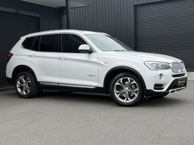 2014 BMW X3 F25 LCI MY0414 xDrive20d Steptronic White 8 Speed Automatic Wagon