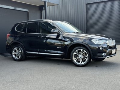 2014 BMW X3 F25 LCI MY0414 xDrive20d Steptronic Black 8 Speed Automatic Wagon