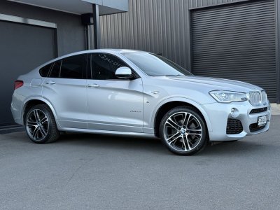 2015 BMW X4 F26 xDrive35d Coupe Steptronic Silver 8 Speed Automatic Wagon