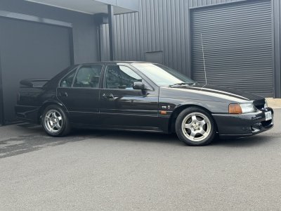 1992 Ford Fairmont EB II Ghia Black 4 Speed Automatic Sedan