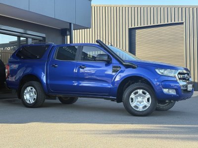 2016 Ford Ranger PX MkII XLT Double Cab Blue 6 Speed Sports Automatic Dual Cab