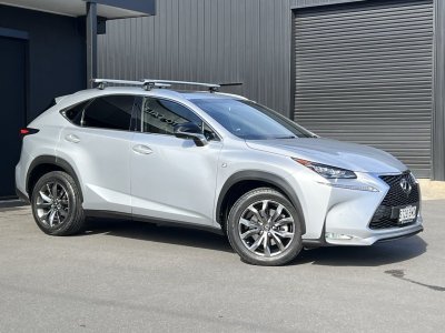 2016 Lexus NX AGZ15R NX200t AWD F Sport Silver 6 Speed Sports Automatic Wagon