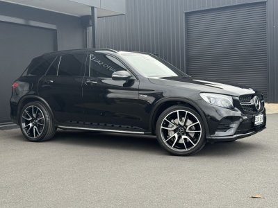 2017 Mercedes-Benz GLC-Class X253 GLC43 AMG 9G-Tronic 4MATIC Black 9 Speed Sports Automatic Wagon