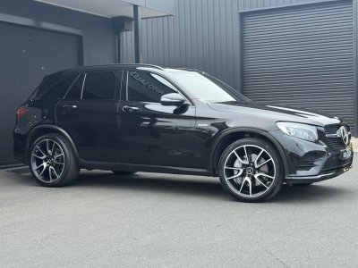 2017 Mercedes-Benz GLC-Class X253 GLC43 AMG 9G-Tronic 4MATIC Black 9 Speed Sports Automatic Wagon