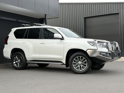 2020 Toyota Landcruiser Prado GDJ150R VX White 6 Speed Sports Automatic Wagon