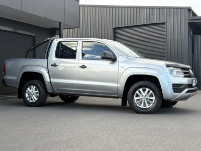 2021 Volkswagen Amarok 2H MY22 TDI420 4MOTION Perm Core Silver 8 Speed Automatic Utility