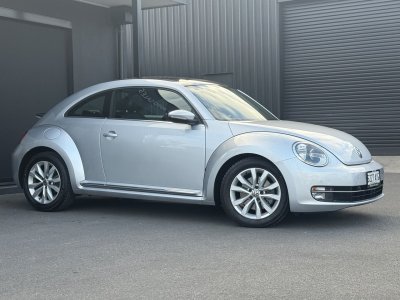 2012 Volkswagen Beetle 1L MY13 Coupe DSG Silver 7 Speed Sports Automatic Dual Clutch Liftback