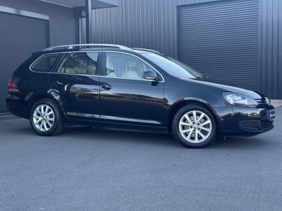 2010 Volkswagen Golf VI MY10 118TSI DSG Comfortline Black 7 Speed Sports Automatic Dual Clutch Wagon