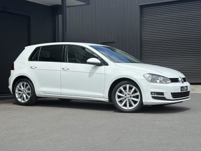 2015 Volkswagen Golf VII MY15 103TSI DSG Highline White 7 Speed Sports Automatic Dual Clutch