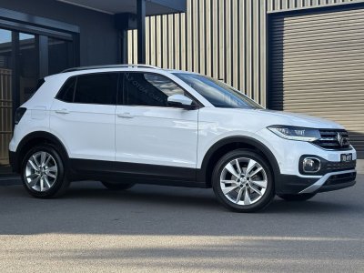 2020 Volkswagen T-Cross C11 MY20 85TSI DSG Style White 7 Speed Sports Automatic Dual Clutch Wagon