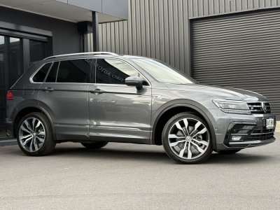 2018 Volkswagen Tiguan 5N MY19 162TSI DSG 4MOTION Highline Grey 7 Speed Sports Automatic Dual Clutch