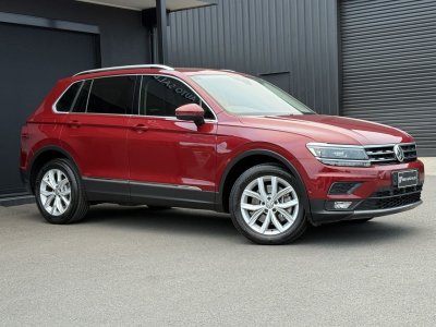 2018 Volkswagen Tiguan 5N MY19 132TSI DSG 4MOTION Comfortline Red 7 Speed