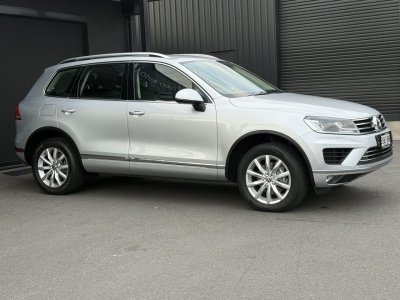 2016 Volkswagen Touareg 7P MY17 V6 TDI Tiptronic 4MOTION Silver 8 Speed Sports Automatic Wagon