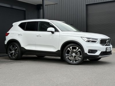 2020 Volvo XC40 XZ MY21 T4 AWD Inscription White 8 Speed Sports Automatic Wagon
