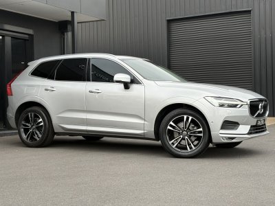 2018 Volvo XC60 UZ MY19 T5 AWD Momentum Silver 8 Speed Sports Automatic Wagon