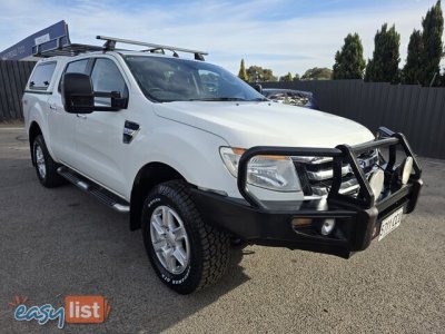 2012 Ford Ranger PX MKII XLT 4X4 TURBO DIESEL Ute Automatic