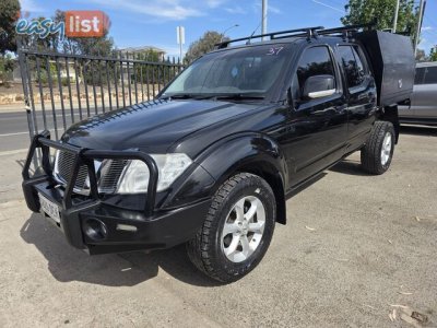 2012 Nissan Navara D40 S6 MY12 ST 4X4 TDCI Ute Automatic