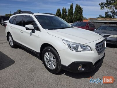 2017 Subaru Outback B6AMY17 AWD 2.0 D Wagon Automatic