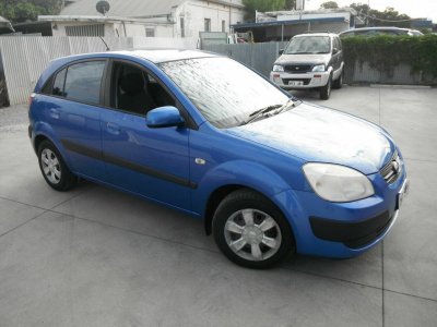 2005 Kia Rio JB EX Blue 5 Speed Manual Hatchback