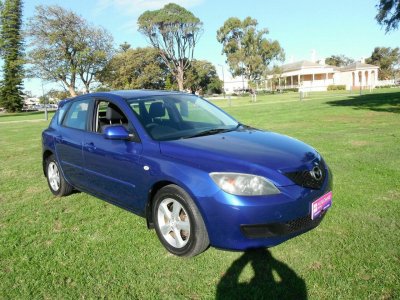 2008 Mazda 3 BK MY06 Upgrade Maxx Blue 5 Speed ...
