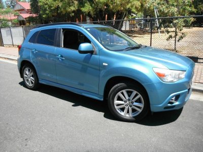 2011 Mitsubishi ASX XA MY12 Aspire (4WD) Blue 6...