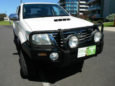 2012 Toyota Hilux KUN26R MY12 SR5 (4x4) White 4...