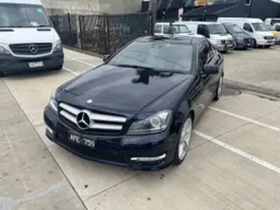 2013 Mercedes-Benz C250 AMG Coupe Blue 7 Speed Automatic Coupe