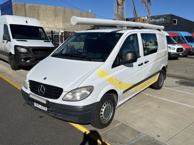 2008 Mercedes-Benz Vito 109CDI SWB White 5 Speed Automatic Van