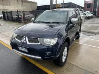 2015 Mitsubishi Triton GLX-R 4X4 DUAL CAB Blue 6 Speed Automatic Dual Cab