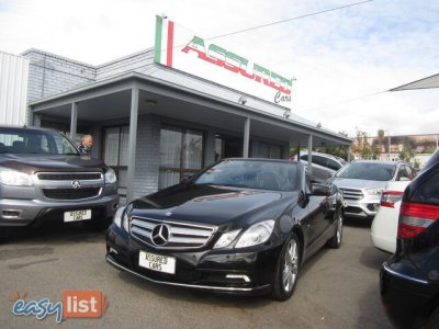 2010 Mercedes-Benz E-Class Convertible Automatic