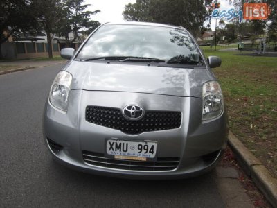 2007 Toyota Yaris NCP90R YR Hatchback Automatic