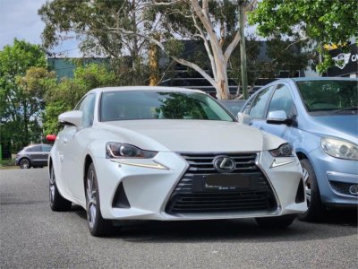 2017 LEXUS IS300 4D SEDAN LUXURY ASE30R