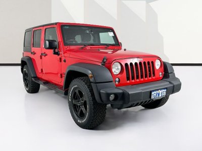 2018 Jeep WRANGLER UNLIMITED JK MY18 SPORT (4x4) 5 SP AUTOMATIC