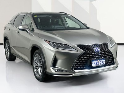 2020 Lexus RX450h GYL25R SPORTS LUXURY HYBRID CONTINUOUS VARIABLE