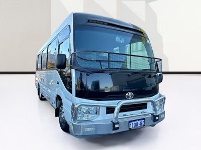 2018 Toyota Coaster XZB70R MY17 DELUXE (LWB) 4 SP AUTOMATIC