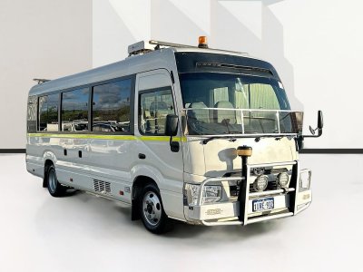 2019 Toyota Coaster XZB70R MY17 STANDARD (LWB) 4 SP AUTOMATIC