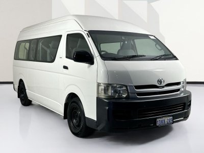 2010 Toyota Hiace KDH223R MY11 UPGRADE COMMUTER 4 SP AUTOMATIC
