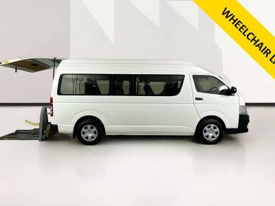 2013 Toyota Hiace KDH223R MY12 UPGRADE COMMUTER 4 SP AUTOMATIC